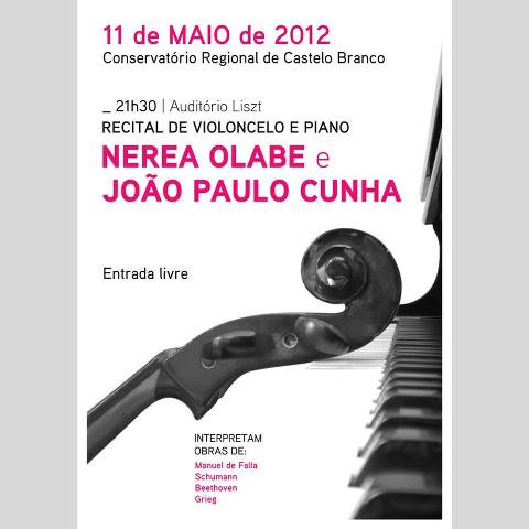 Concerto no próximo dia 11 de maio no CRCB